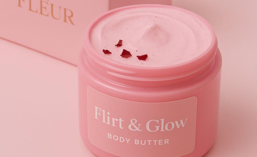 Flirt & Glow – Rose Whip Body Butter
