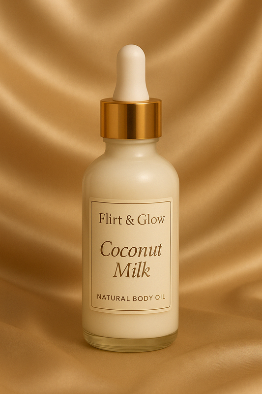 Flirt & Glow – Coconut Milk Body Oil